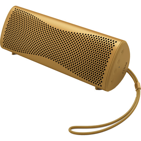 KEF Muo High-Fidelity Portable Speaker Amber Haze