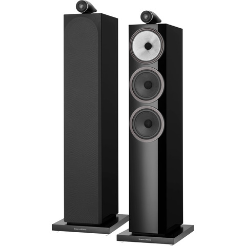 BOWERS & WILKINS 703 S3 PAIR 6.5" 3-Way Floor-Standing Speakers Black