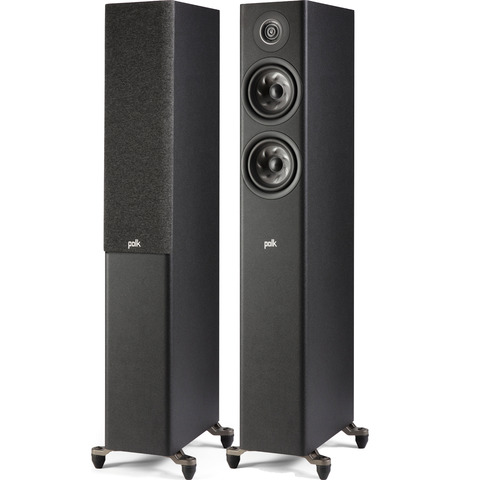 POLK AUDIO NEW Reserve R500 PAIR 5.25" 2-Way Floor-Standing Speaker Black