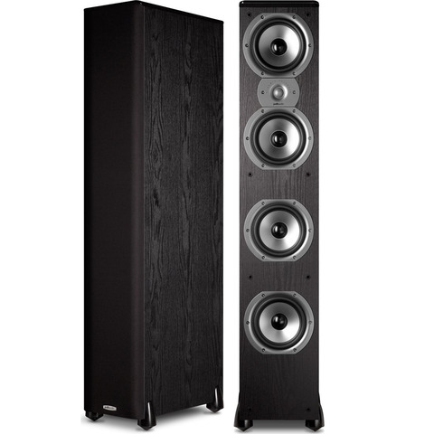POLK AUDIO TSi500 PAIR 6.5" 2-Way Floor-Standing Speaker Black