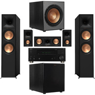 KLIPSCH Reference 5.2.2 Home Theater Speaker Package & Onkyo TX-RZ30 9.2-Ch Receiver 