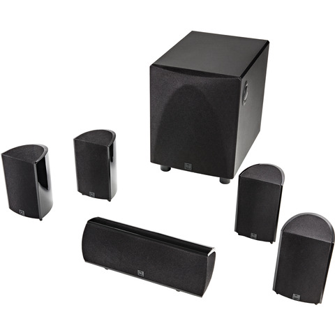 DEFINITIVE TECHNOLOGY ProCinema 6D 5.1 Channel High-Performance Compact Surround Sound System