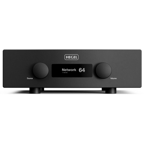 HEGEL OPEN BOX H400 2-Ch x 250 Watts Integrated Amplifier Black