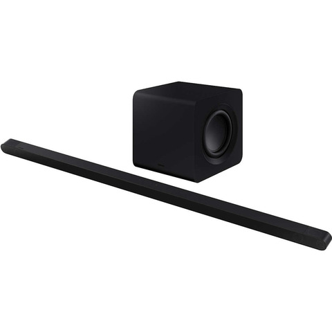 SAMSUNG OPEN BOX HW-S80CB Ultra-slim 3.1.2ch. Wireless Dolby ATMOS Soundbar + Bezel w/ Q-Symphony *NO WALL BRACKETS