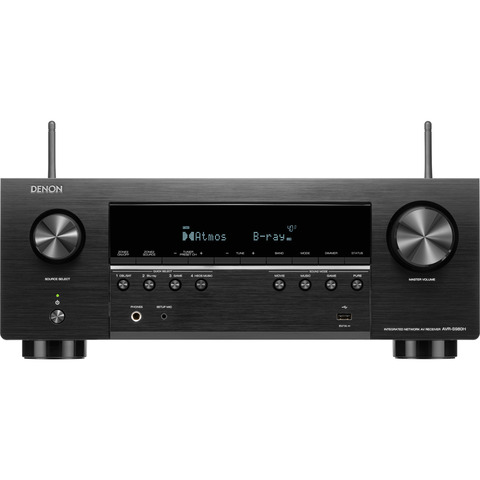 DENON AVR-S980H 7.2-Ch x 90 Watts 8K A/V Receiver w/HEOS