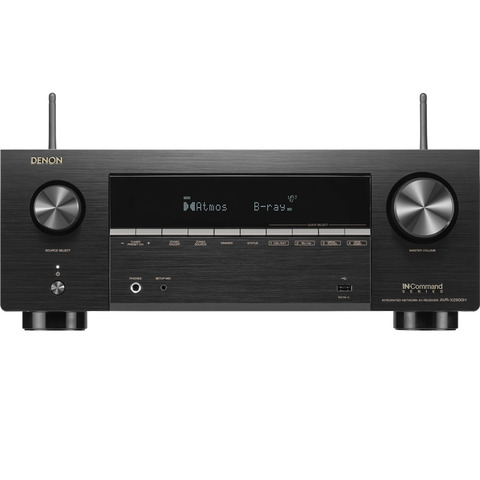 DENON AVR-X2900H 7.2-Ch x 95 Watts 8K A/V Receiver w/HEOS