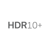 Supports HDR (High Dynamic Range), HLG (Hybrid Log Gamma), as well as Dynamic HDR and HDR10+ pass-through to optimize shadows and highlights. HLG offers HDR technology over broadcast content.
